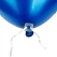 Ballonklemme med bånd hvid, 100 stk. festartikler