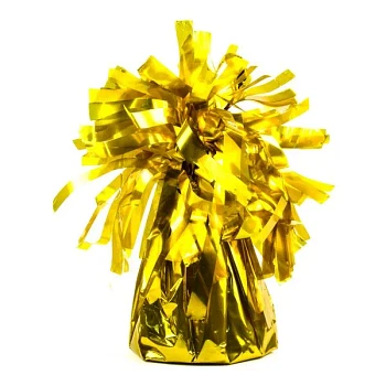 Ballonvægt guld 130g festartikler