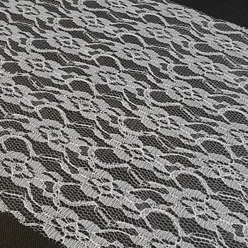 Blondebånd hvid 15cm x 10m. festartikler
