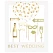 Photobooth selfiesticks Best Wedding hvid/guld festartikler