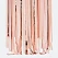 Forhæng / Backdrop lyserød/rosegold festartikler