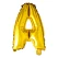 Folieballon bogstav A guld 41cm festartikler