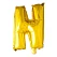 Folieballon bogstav N guld 41cm festartikler