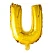 Folieballon bogstav U guld 41cm festartikler