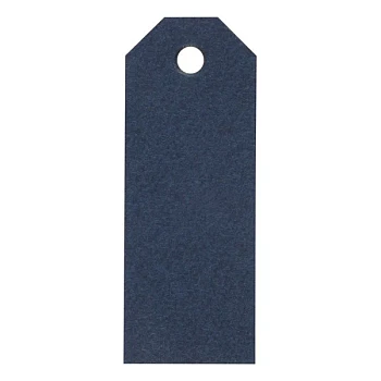 Manilamærker mørk blå 3cm x 8cm, 20 stk. festartikler