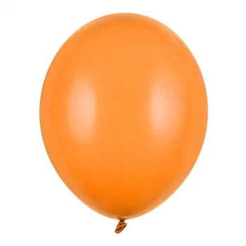 Balloner orange pastel 30cm, 50 stk. festartikler