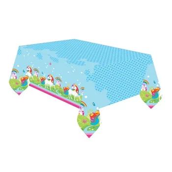 Dug Unicorn Enhjørning plast 1,2m x 1,8m festartikler