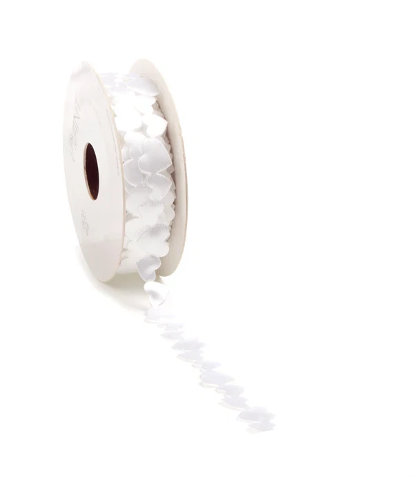 Luv Hjertebånd – Hvid | 1,5 cm x 10 m