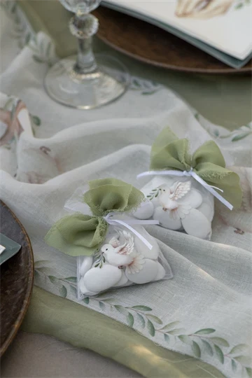 Bånd Polyester OlivenGrøn 40mm x 5m