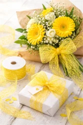 Crispy deluxe bånd Gul 30mm x 10m