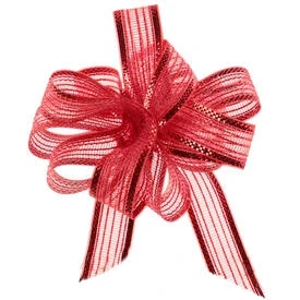 Sløjfe Bånd Rød 10mm x 5m 