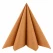 Airlaid servietter kobber 40x40 cm 50 stk