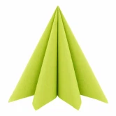 Airlaid servietter limegrøn 40x40 cm 50 stk