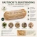 Bastsnor til buketbinding natur 50 g – naturlig miljøvenlig bast til blomsterbinding, gaveindpakning, kranse og kreative DIY-projekter.