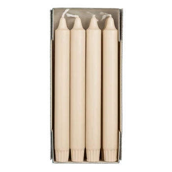 Kronelys sand 2,3cm x 24cm, 8 stk. borddækning
