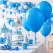 Blå balloner til fest – perfekt til fødselsdag og dekoration