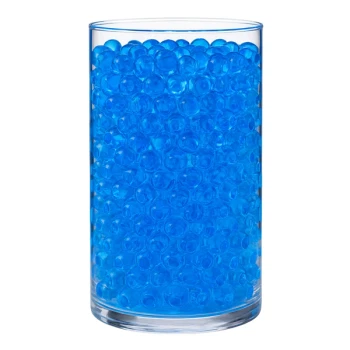 Vandperler til dekorationer blå 1cm, 10g / 1 liter festpynt