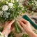 Grøn blomstertråd til blomsterbinding af buket