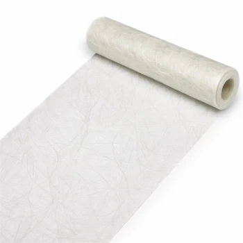 Råhvid Sizoweb bordløber 30 cm x 25 m rulle til elegant borddækning