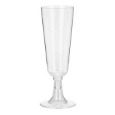 Engangsglas Champagne klar 16cm, 8 stk. engangsservice