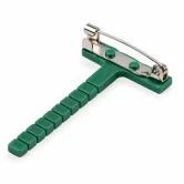 Grøn corsage clips 5 cm til knaphulsblomst og blomsterbinding