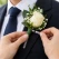 Klar corsage clips 5 cm til fastgørelse af knaphulsblomst på jakkerevers til bryllup