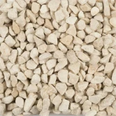 Dekorationssten creme 5-8mm, 500g dekorationsmateriale