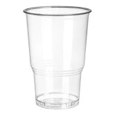 Engangsglas klar/transparent 25cl, 25 stk. engangsservice