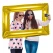 Folieballon Selfie-ramme guld 60cm x 85cm festbilleder