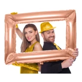 Folieballon Selfie-ramme rosegold 60cm x 85cm festbilleder