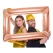 Folieballon Selfie-ramme rosegold 60cm x 85cm festbilleder