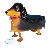 Folieballon Airwalker gravhund 69cm