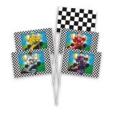 Flag Formel 1 45cm, 8 stk. festartikler