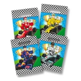 Partypose Formel 1, 8 stk. festartikler