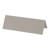 Bordkort gråbrun 3,5cm x 10cm, 10 stk. borddækning