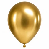 Guld Chrome Balloner 30 cm – 10 stk.