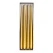Stagelys guld 2,2cm x 32cm, 4 stk. festlys