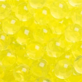Vandperler til dekorationer gul 1cm, 10g / 1 liter dekoration