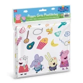 Gurli Gris plastik dug 120x180 cm i emballage til børnefødselsdag med Peppa Pig motiv