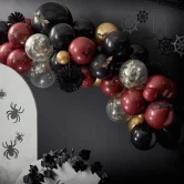 Ballonbue Halloween rød/sort/guld halloweenpynt