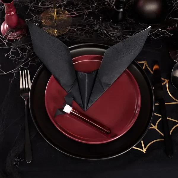 Halloween blodprøve shot glas, 6 stk. festpynt