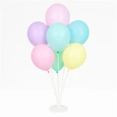 Ballonstativ til 7 balloner, 72cm ballondekorationer