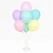 Ballonstativ til 7 balloner, 72cm ballondekorationer