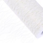 Blondebånd hvid 15cm x 10m bryllup