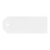 Manilamærker hvid 3cm x 8cm, 20 stk. bordkort