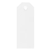 Manilamærker hvid 3cm x 8cm, 20 stk. festartikler