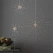 Firework Julestjerne på fod sølv 50cm, 120 LED-lys julelys