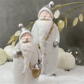 Santa Claus med gaver 22cm julepynt