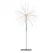 Firework Julestjerne på fod sølv 50cm, 120 LED-lys julepynt