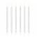 Kagelys hvid 14cm, 12 stk. festartikler